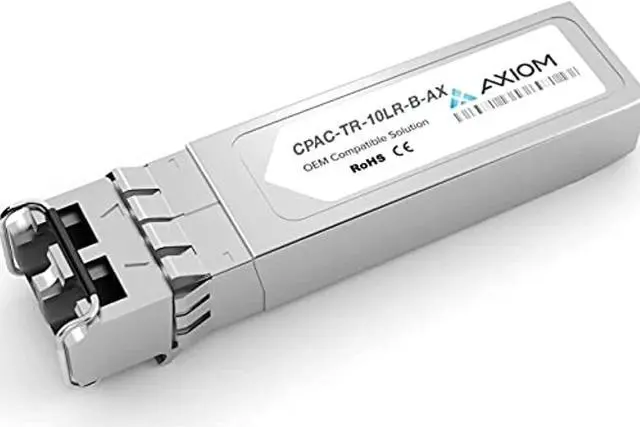 Alt view image 2 of 2 - Axiom 10GBASE-LR SFP+ Transceiver for Check Point - CPAC-TR-10LR-B