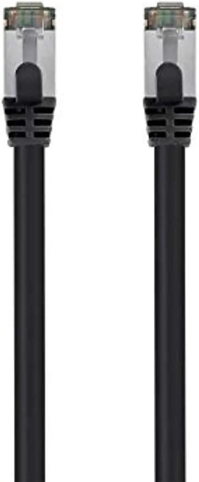 Alt view image 5 of 7 - Monoprice Cat8 26AWG S/FTP Ethernet Network Cable - 14 Feet - Black, 2GHz, 40Gbps, 3dB Headroom, Pure Bare Copper, PVC - Entegrade Series