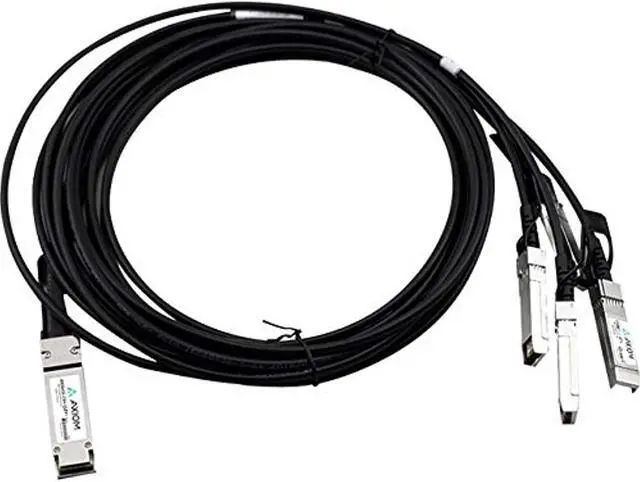 Main image of AXIOM 40GBASE-CR4 QSFP+ TO 4 10GBASE-CU SFP+ PASSIVE DAC CISCO COMPATIBLE 3M