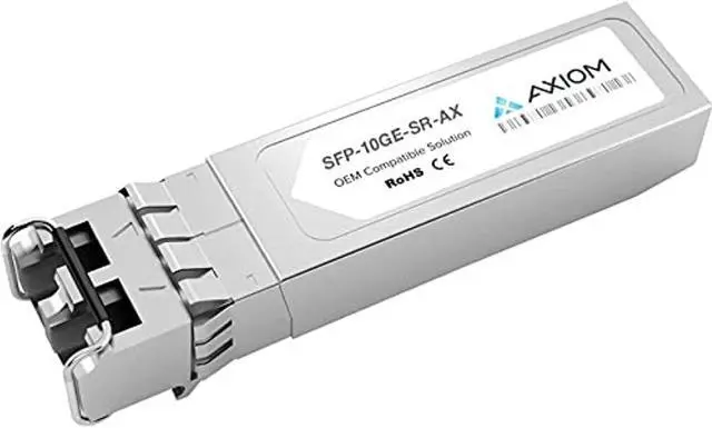Alt view image 2 of 2 - Axiom 10GBASE-SR SFP+ Transceiver for Juniper - SFP-10GE-SR