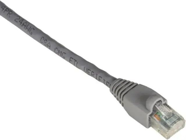 Alt view image 4 of 8 - BLACK BOX EVNSL640-0015 CAT6 550MHZ STR UTP PVC SNG GY 15FT