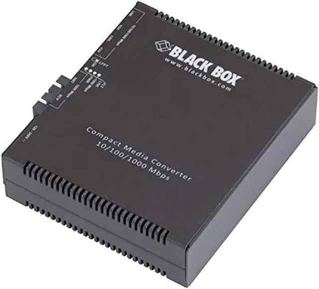 Alt view image 2 of 3 - Black Box Gb ETH MED CONV 2-10-100-1000 COP 100-1000 MM FBR 850nm 0.5km SC