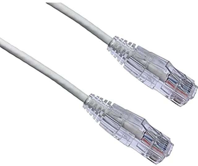 Main image of AXIOM 25FT CAT6 BENDNFLEX ULTRA-THIN SNAGLESS PATCH CABLE 550MHZ (WHITE)