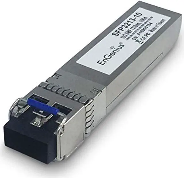 Alt view image 10 of 10 - EnGenius - SFP3213-10 - EnGenius SFP+ Transceiver Module - For Data Networking, Optical Network - 1 10GBase-LR Network - Optical Fiber Single-mode - 10 Gigabit Ethernet - 10GBase-LR