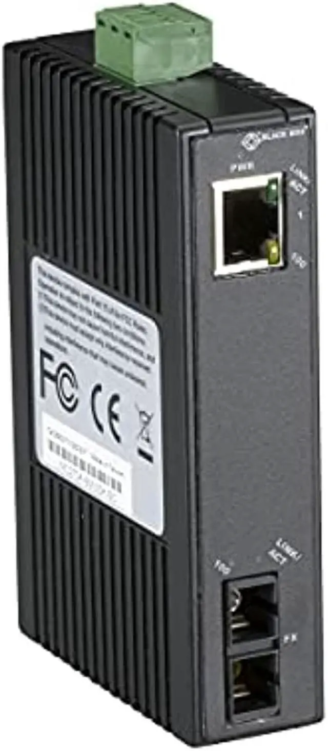 Alt view image 11 of 11 - Black Box Transceiver/Media Converter LMC270ASM20KSC