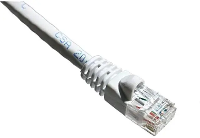 Alt view image 3 of 3 - Axiom C6MBSFTPW100-AX Patch Cable - Rj-45 (M) To Rj-45 (M) - 100 Ft - Sftp, Pimf - Cat 6 - Booted, Molded, Snagless, Stranded - White