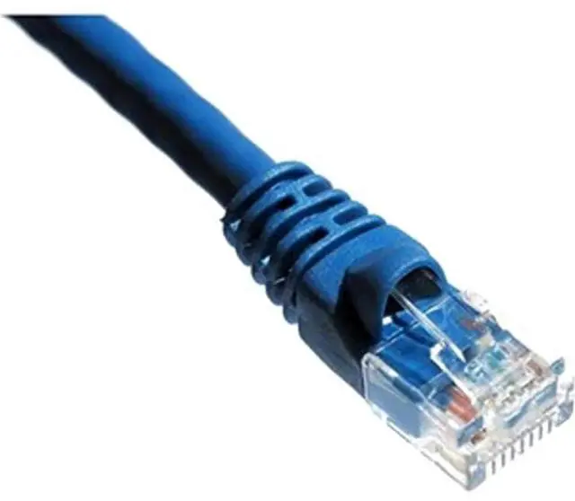 Alt view image 5 of 5 - Axiom AXG95789 Patch Cable - Rj-45 (M) To Rj-45 (M) - 75 Ft - Utp - Cat 6A - Molded, Snagless, Stranded - Blue