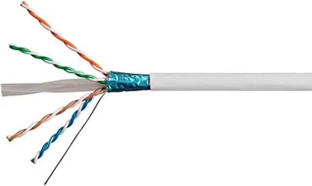 Alt view image 3 of 8 - Monoprice Cat6A Ethernet Bulk Cable - 1000 Feet - White | Network Internet Cord - Solid, 550Mhz, FTP, CMR, Pure Bare Copper Wire, 10G, 23AWG, No Logo