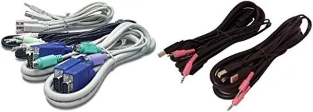 Alt view image 2 of 2 - Avocent 10 ft. 4-port desktop USB keyboard, mouse & HDMI video cable with audio - Use with SV220H-001 or SV240H-001 CBL0131