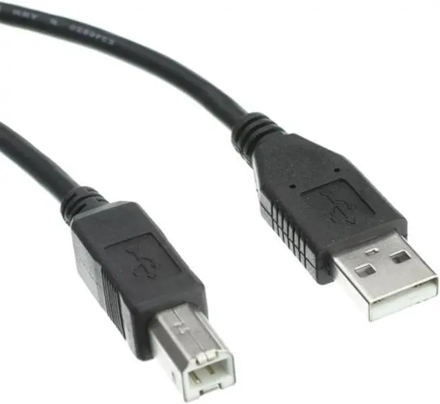 Alt view image 5 of 6 - Axiom Usb 2.0 Type-A To Usb Type-B Cable M/M 15Ft