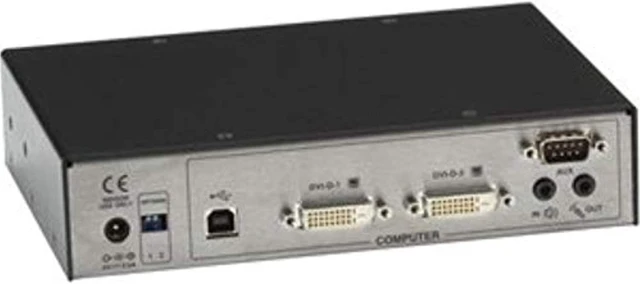 Alt view image 6 of 7 - KVM-OVER-IP MATRIX RECEIVER KIT - DUAL-HEAD, (2) DUAL-LINK DVI-D, AUDIO, (4) USB
