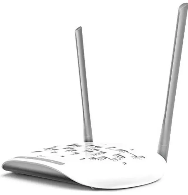 Alt view image 19 of 19 - TP-Link WiFi Access Point TL-WA801N, 2.4Ghz 300Mbps, Supports Multi-SSID/Client/Bridge/Range Extender, 2 Fixed Antennas, Passive PoE Injector Included