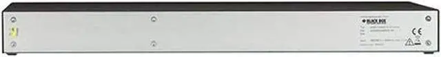 Alt view image 3 of 7 - Black Box 6-Port DKM Modular Card Chasis with Redundant Power Option and Backplane