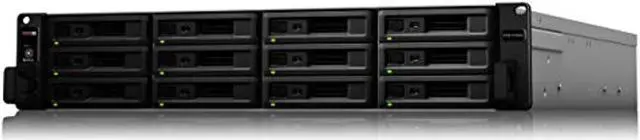 Main image of synology 12 bay rack mounted expansion rxd1219sas (diskless)