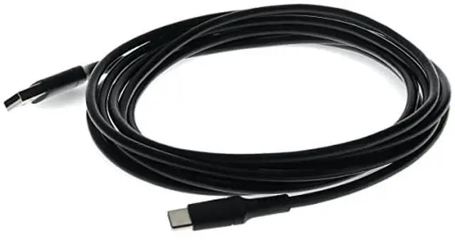 Alt view image 13 of 13 - AddOn 2.0m 6.6ft USB-C Male to USB 2.0 A Male Sync and Charge Black Cable USBC2USB2MB