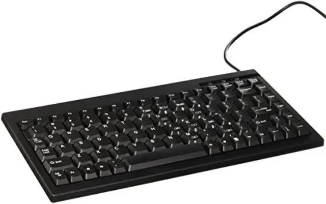 Alt view image 9 of 10 - SolidTek KB-595BU Solidtek Mini 88 Keys POS Keyboard Black USB KB-595BU - USB - 88 Key - PC - QWERTY