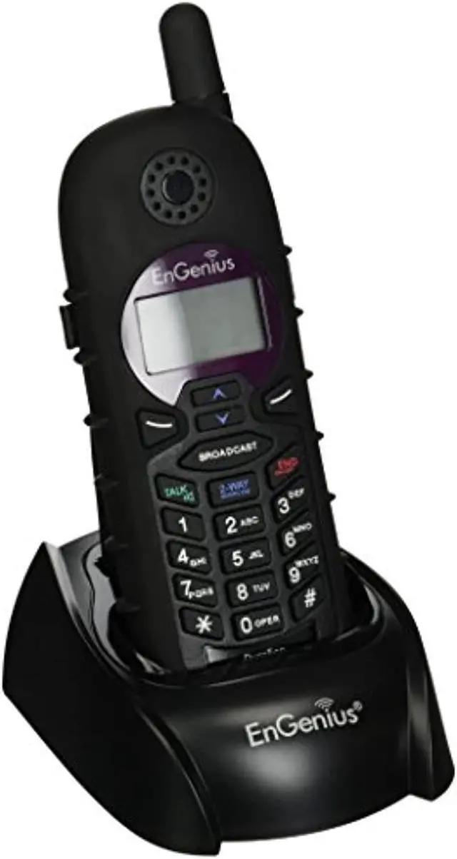Alt view image 11 of 18 - ENGENIUS DURAFON-SIP-HC DURAFON-SIP HANDSET AND CHARGER
