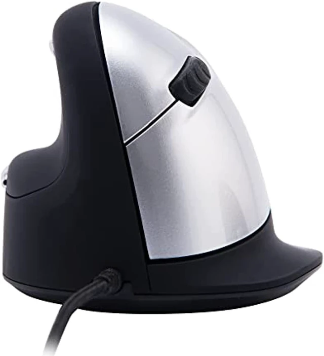 Alt view image 6 of 8 - R-Go HE Mouse Ergonomic Wired Medium Left Hand RGOHELELA