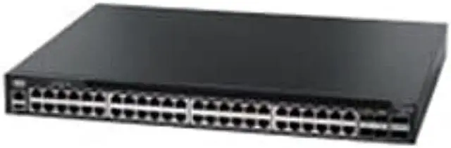 Alt view image 6 of 6 - 1GE RJ45 1U Open Ethernet Switch with ONIE, 48-Port GE RJ45 port + 4x10G SFP+, 2 Power Supplies(AC), Integrated ARM A9 CPU, short depth, P2C airflow. Rail Kit must be purchased separately.