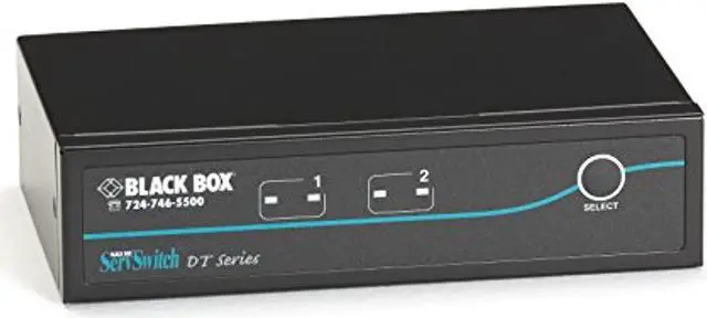 Alt view image 11 of 13 - Black Box Servswitch Dt Dvi 2-port With Emulated U