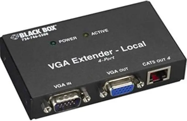 Alt view image 4 of 7 - VGA TRANSMITTER(4 PORT)