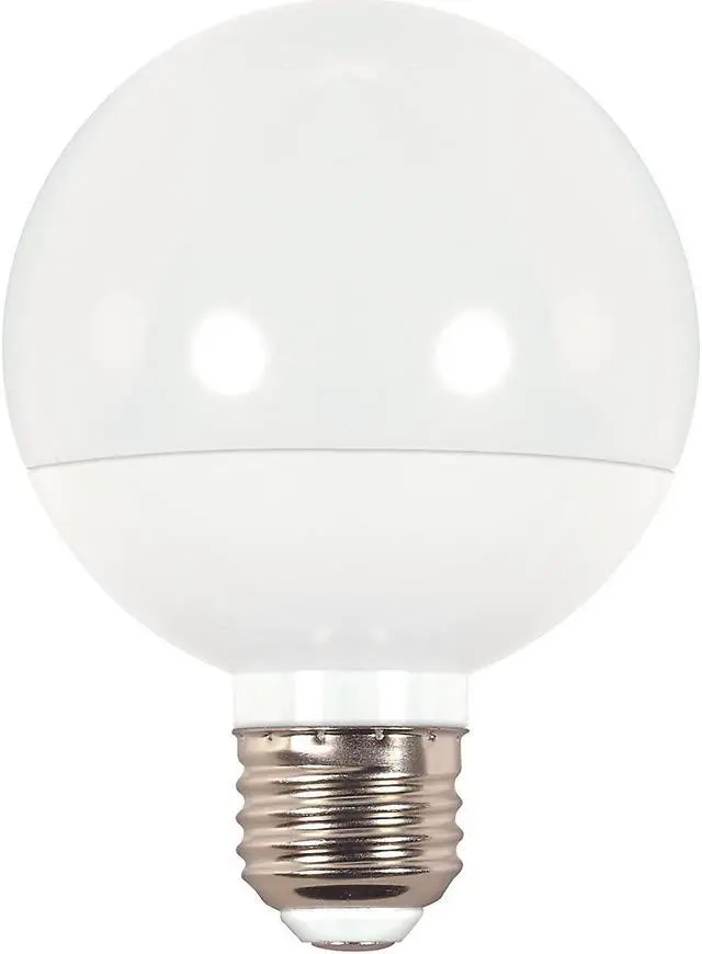 Alt view image 6 of 6 - Satco 09203 - 6G25/LED/5000K/510L/120/D S9203 Globe LED Light Bulb