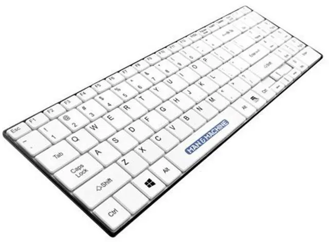Alt view image 12 of 12 - MAN & MACHINE ITSC/W5 ITSCOOL KEYBOARD (WHITE) - OPEN STYLE, WASHABLE, VALUE KEYBOARD. QUICK DISCONNEC