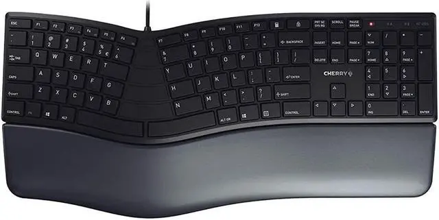 Alt view image 9 of 16 - CHERRY ERGO KC 4500 Keyboard JK4500EU2
