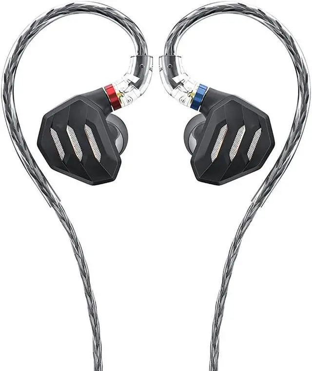 Alt view image 2 of 2 - FiiO FH7S Hybrid dynamic and balanced armature in-ear monitor earphones with five drivers