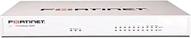 Alt view image 10 of 11 - FortiGate-60F Firewall - 10 Gigabit Ethernet RJ45 Ports, Includes DMZ, WAN & Internal Ports (Appliance Only, No Subscription)