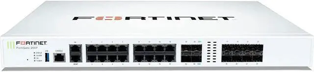Alt view image 4 of 6 - Fortinet FortiGate FG-200F Network Security/Firewall Appliance FG200FBDL95012