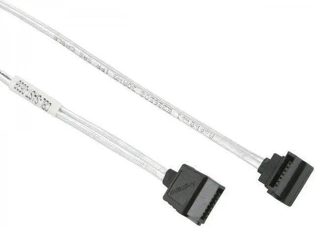 Main image of Supermicro Cable CBL-SAST-0538 29CM SATA Round Straight-Right Angle 29cm Cable  Brown Box