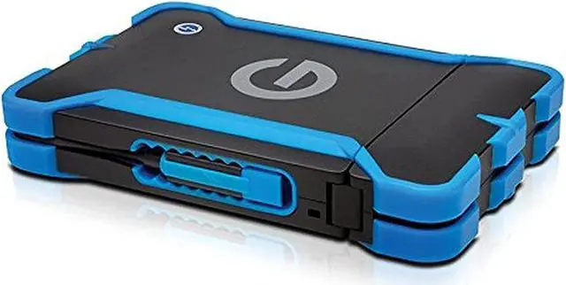 Alt view image 2 of 2 - G-Technology 1TB G-DRIVE ev ATC Portable External Hard Drive with tethered Thunderbolt cable - All-Terrain Drive Solution - 0G03586-1