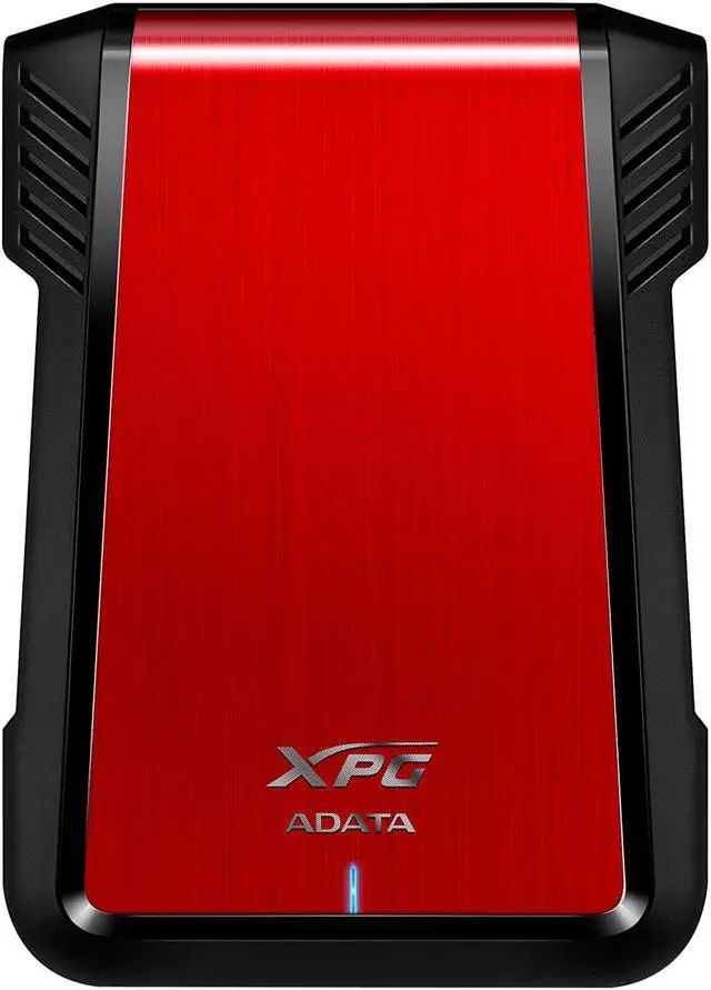Alt view image 10 of 11 - ADATA XPG EX500 - Storage enclosure - 2.5" - SATA 6Gb/s - 600 MBps - USB 3.1 - red