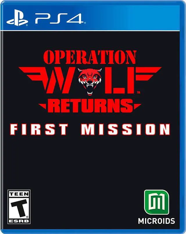 Main image of operation wolf returns: first mission - day 1 edition (ps4)