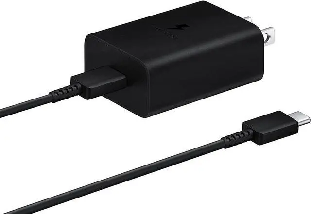Main image of samsung 15w wall charger type c (usb-c cable included), black
