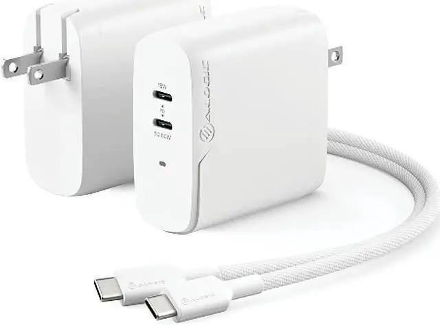 Alt view image 4 of 4 - ALOGIC 2X68 Rapid Power 68W GaN Charger WCG2X68US