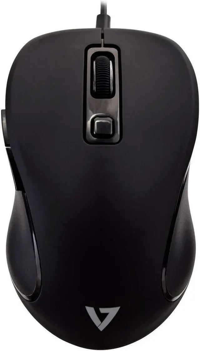 Alt view image 16 of 17 - V7 Pro USB 6Button Wired Mouse Front/Back Button Adjustable DPI