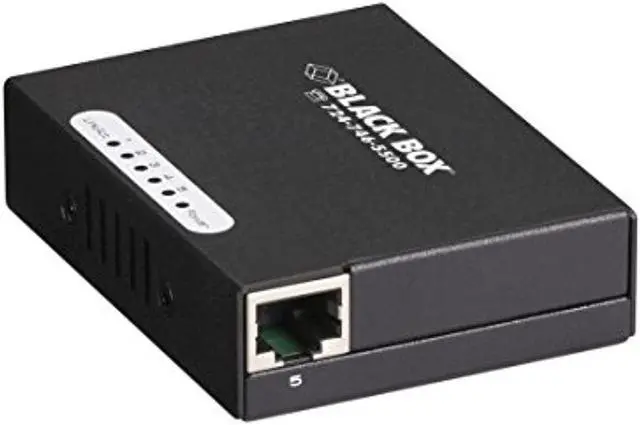 Alt view image 3 of 5 - Black Box USB-Powered 10/100 5-Port Switch
