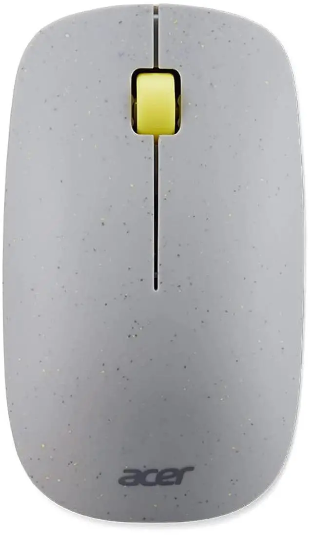 Alt view image 5 of 6 - Acer Vero 3 Button Mouse | 2.4GHz Wireless | 1200DPI | Made with Post-Consumer Recycled (PCR) Material | Certified Works with Chromebook | Gray