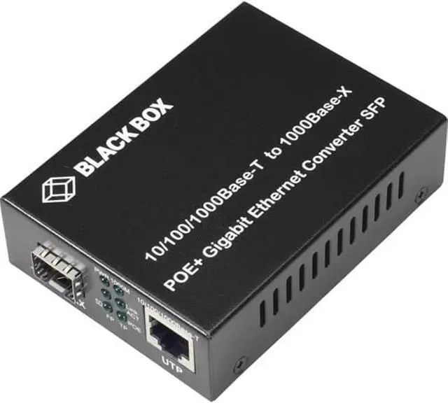 Alt view image 3 of 3 - Black Box Pure Networking Transceiver/Media Converter LGC215AR2