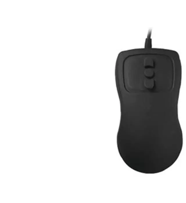 Alt view image 9 of 10 - Man and Machine Petite-Mouse Compact Optical 5-Button Mouse (USB) (Black) | PM/B5