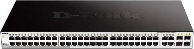 Alt view image 6 of 9 - D-LINK WebSmart 48-Port Gigabit Switch with 4 SFP (DGS-1210-52)
