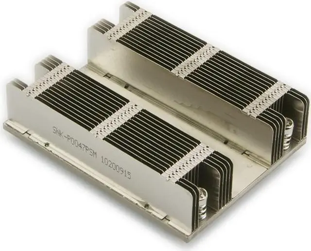 Alt view image 10 of 10 - Supermicro SNK-P0047PSM Supermicro Heatsink - Socket R LGA-2011 Compatible Processor Socket - Aluminum
