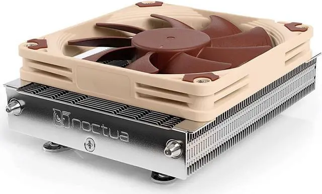 Main image of noctua nh-l9a-am5, premium low-profile cpu cooler for amd am5 (brown)