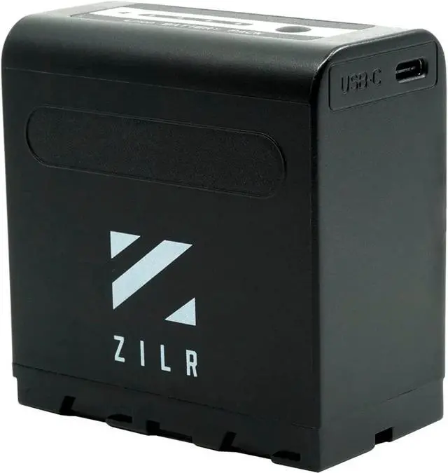Main image of zilr np-f970 10050mah battery with usb type-c pd