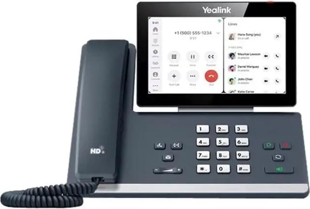 Alt view image 6 of 7 - Yealink YEA-MP58-WH-TEAMS IP Phone MS Teams w/ Wireless Handset
