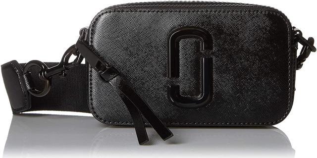 the marc jacobs women's snapshot dtm camera bag, black, one size