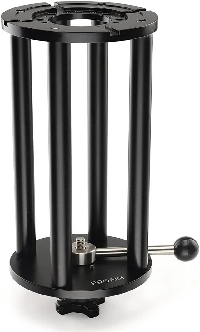 Main image of proaim mitchell 12 camera height riser for mitchell dollies/mitchell base mount products. adds extra height to setup. quick lock mechanism, robust & stable. allows versatile configuration (mr-291-02)