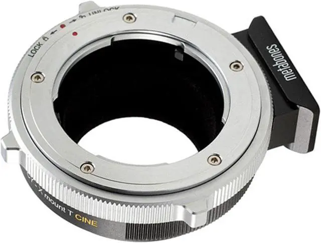 Main image of metabones contax yashica cy lens to fuji x-mount camera t cine adapter, black matte